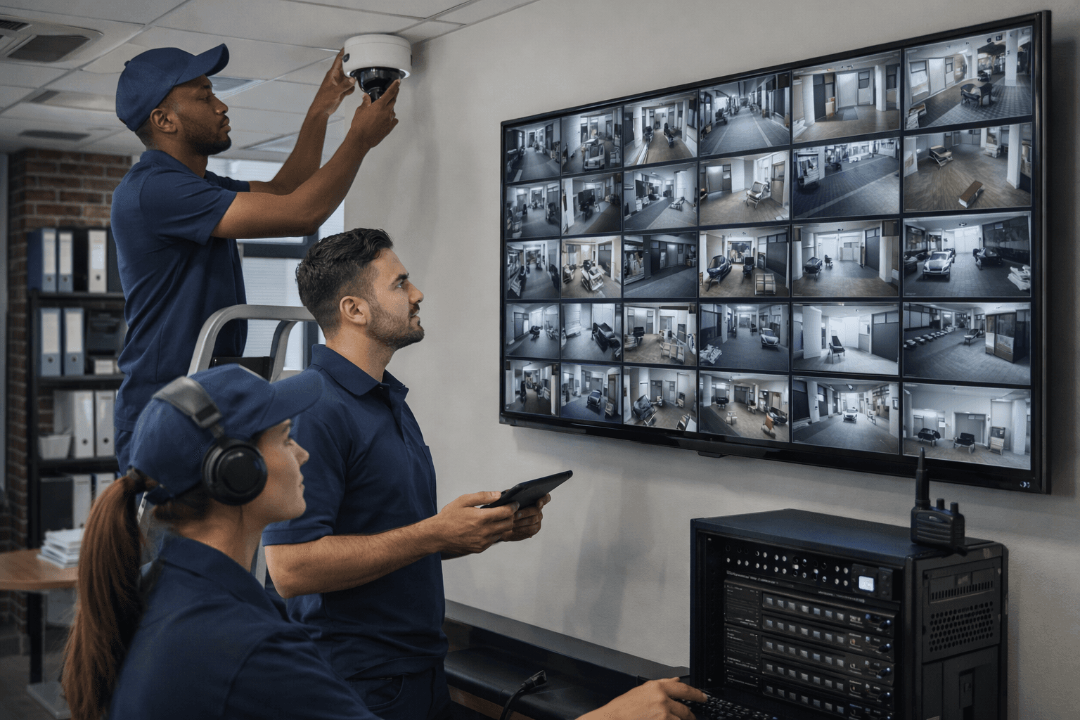 Instalación de CCTV en Edificio Corporativo